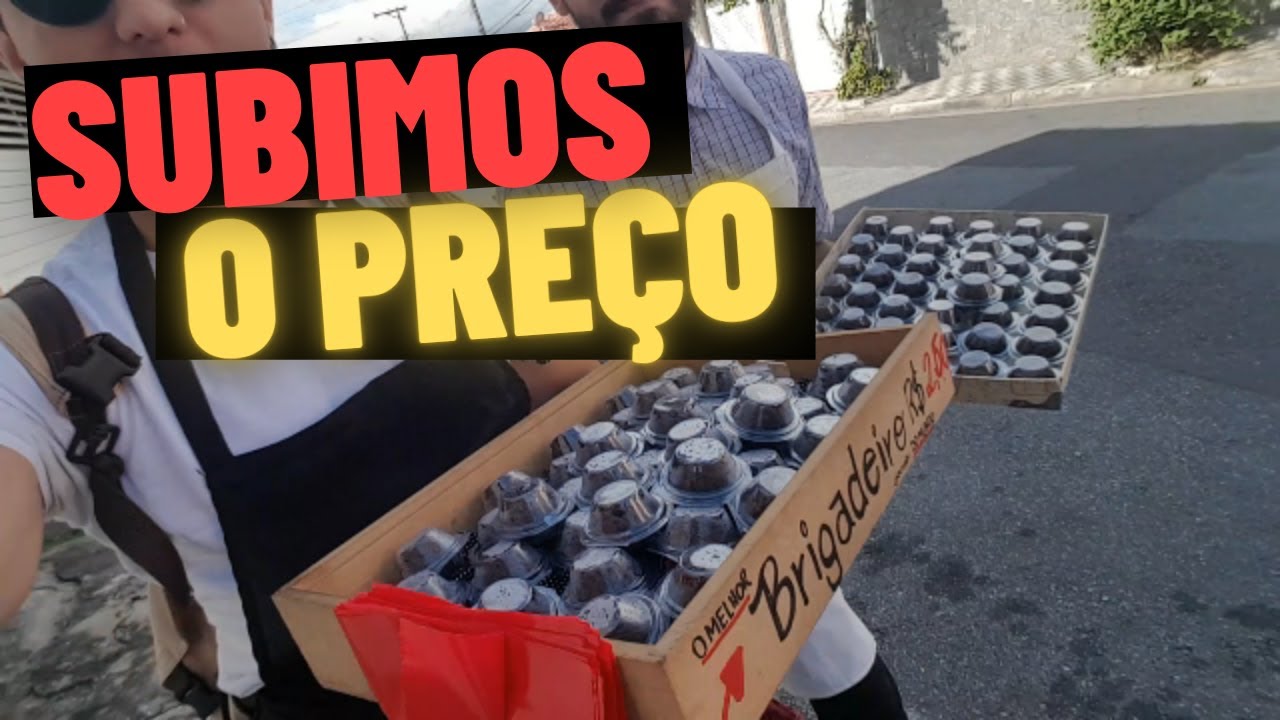 VENDENDO BRIGADEIRO NA RUA 31 vlog