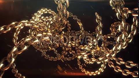 Golden Chain Loop background