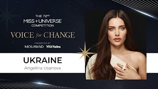 Angelina Usanova's Mission for Peace: Healing Ukraine's Heart | Miss Universe 2023 Silver Finalist