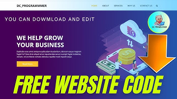 Simple website free source code