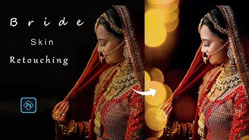 Bridal Skin Retouching for Beginners in Photoshop ( Wedding Photo Retouching )