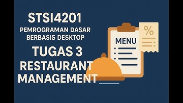 TUGAS 3 PEMROGRAMAN BERBASIS DESKTOP