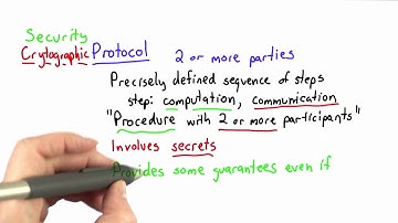 Protocols - Applied Cryptography