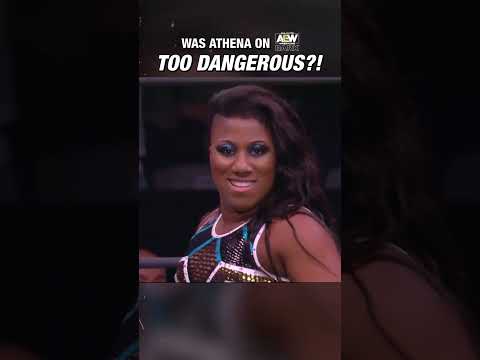 Was Athena Too Dangerous on AEW Dark? #shorts #aew #trending
