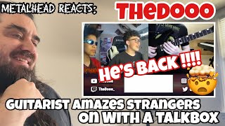 He’s BACK TheDooo - Guitarist Amazes Strangers on Omegle with a Talkbox | Reaction