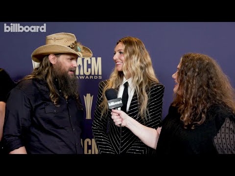 Chris Stapleton On Performing With Dua Lipa, Being Produced By His Wife & More | ACM Awards 2024