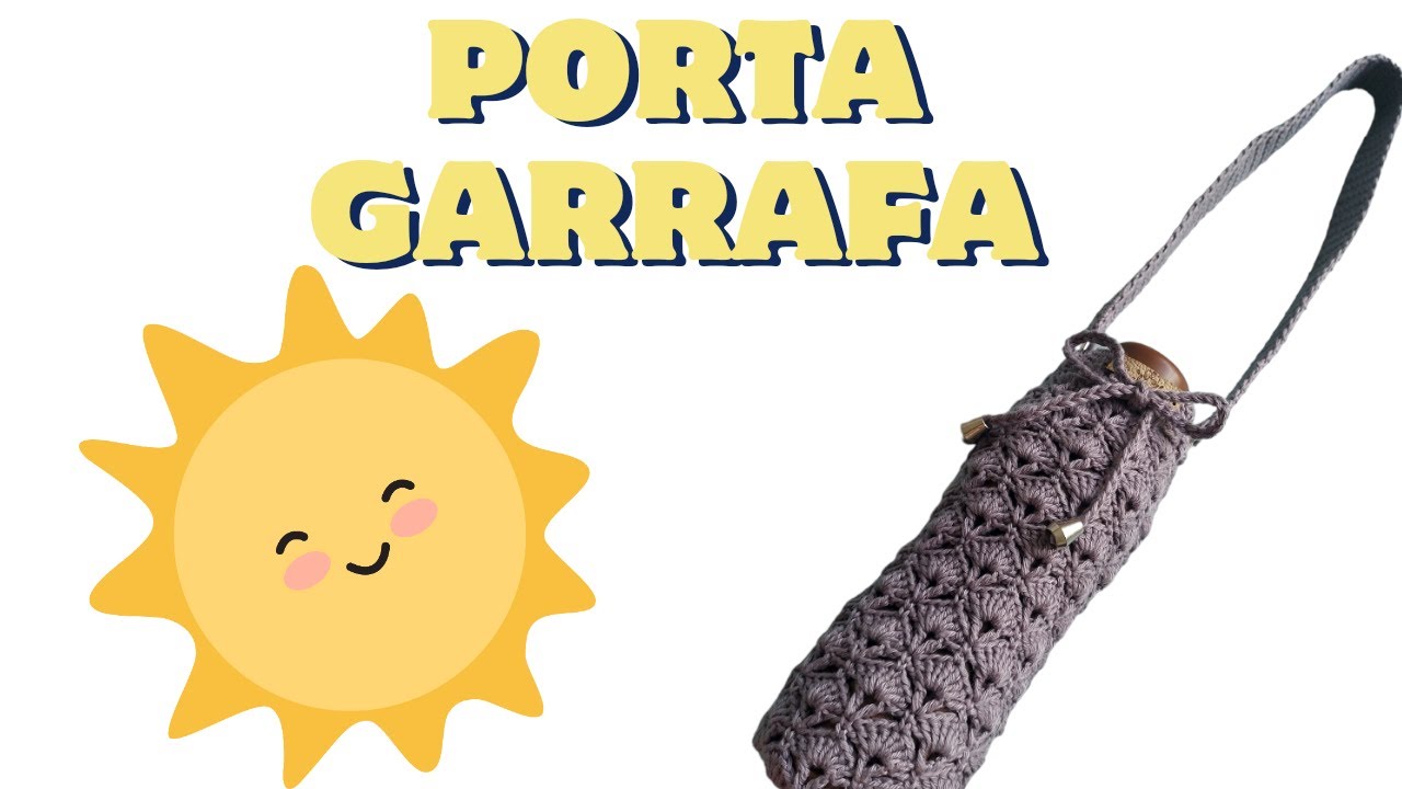 Porta garrafa rápido e fácil #comofazer #artesanato #brasil #crochet #diy #ganhedinheiro# vendemuito