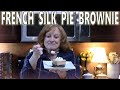 FRENCH SILK PIE BROWNIE RECIPE | BAKE WITH ME EASY DESSERT