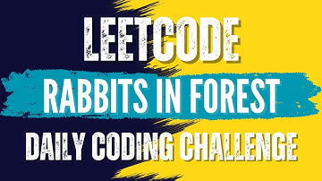 LeetCode : 781. Rabbits in Forest💛🖤 Solution link👇🏻🔗 #leetcode #java #coding #programming #subscribe