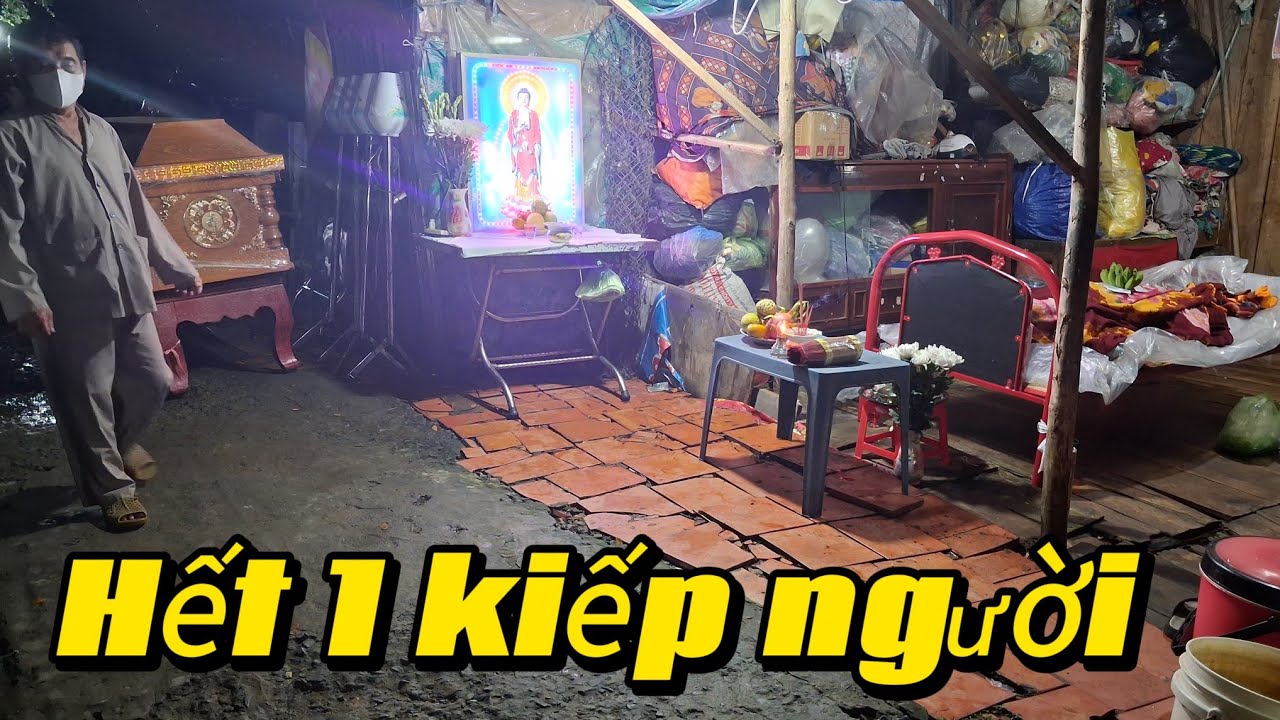 A trai 42t đi làm về nhậu té ao bỏ lại 3 con