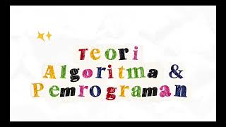 Tugas Algoritma & Pemrograman || Input-Output dalam Java