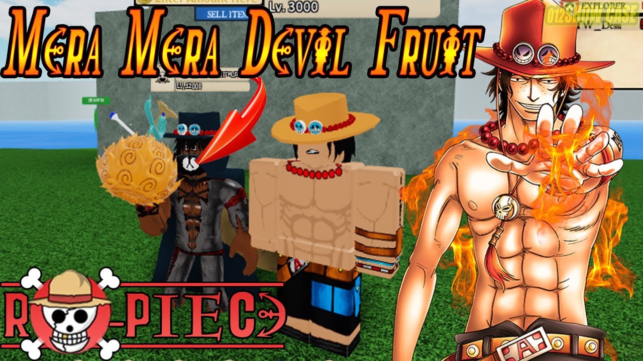 One Piece Devil Fruit Mera Mera no Mi Portgas·D· Ace Recast W/ LED BASE