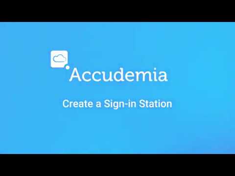 Create a Sign-in Screen | Accudemia Tutorial