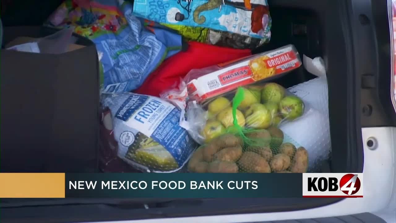 New Mexico food banks, families face effects of federal cuts
