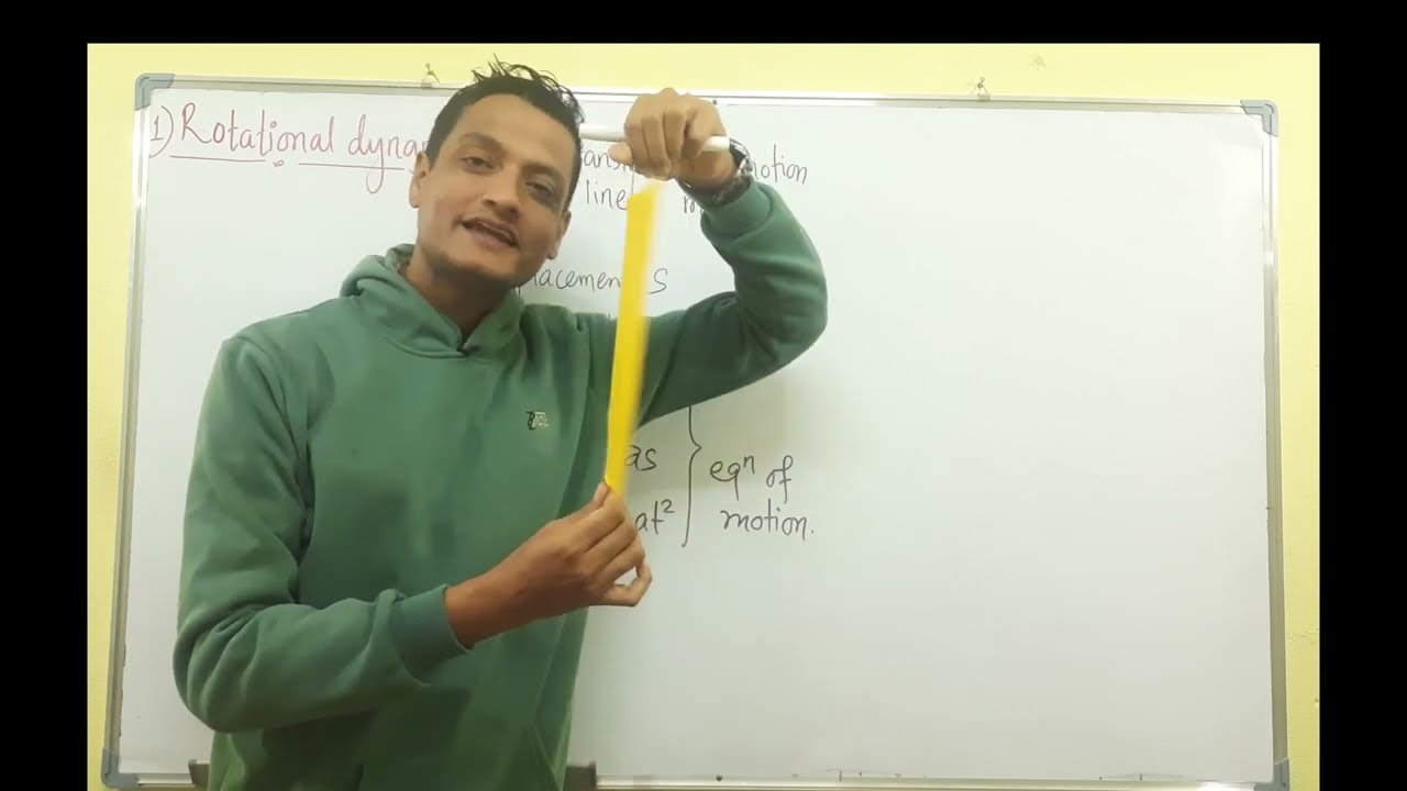 Rotational Dynamics | Mechanics 1 | Moment of Inertia | Torque | Angular Momentum | 12 Class Physics