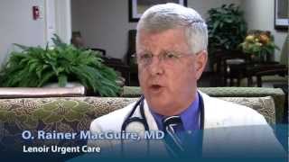 Lenoir Urgent Care - Often a better choice than the Emergency Department