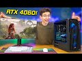 The cheapest rtx 4060 gaming pc build   rtx 4060 ryzen 5500 w gameplay benchmarks  ad