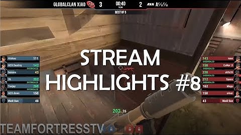 Asiafortress Player n4ver is super slippery! Hems Uber Pound! | TF2 Stream Highlights #8