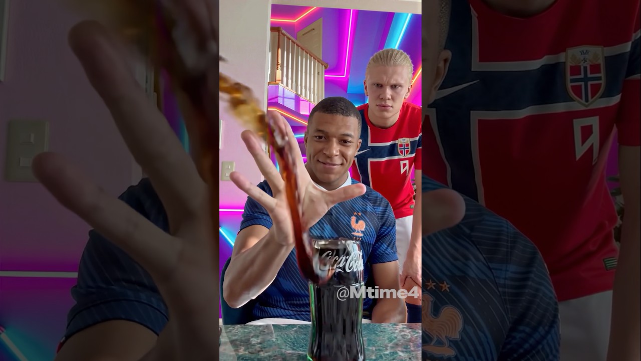Mbappé Flicked It Open Like Nothing 🥤💀  #parody #football #haaland #worldcup