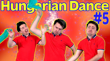 Hungarian Dance No  5 - Scarf Movement Video