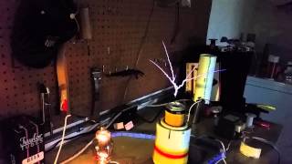 811a Vacuum tube Tesla coil