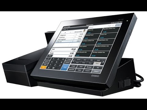 Casio V-R100 EPOS System, Till, Cash Register - South West Systems - YouTube