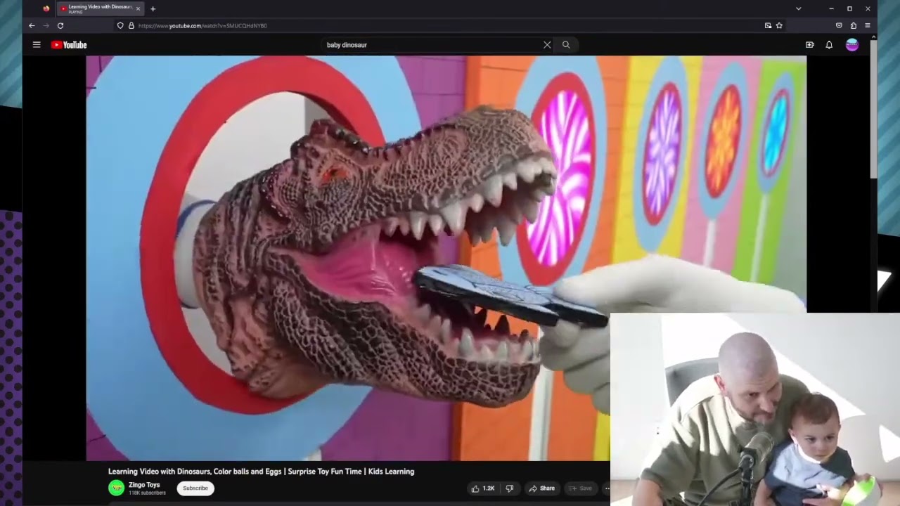 Bruce Joins The Members Only Stream RAWR RAWR!