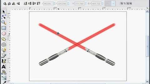 heathenX Inkscape Tutorials: episode 022 - Create a lightsaber image
