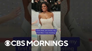 Keke Palmer on her Met Gala look designed by Sergio Hudson #shorts Net Worth