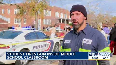 Hear from student who was at Fuquay-Varina Middle School when a student fired a gun in class