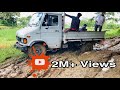 Tata 407 4x4 at work | Repairing village road (PART-1)