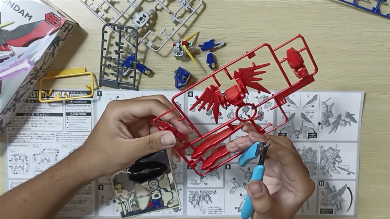 RAKIT GUNDAM PERTAMA! | GUNPLA SD EX DESTINY