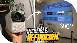 MINI PROYECTOR INTELIGENTE DE XIAOMI, PARECE CINE!