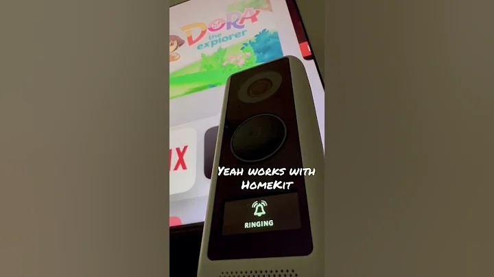 A quick #demo on the #unifi G4 #doorbell working with #homekit as well as HomeKit Secure video.