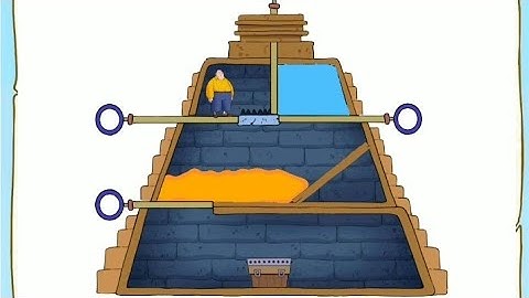 Braindom 2 Riddle Level 133 Reach the chest, Solution Walkthrough