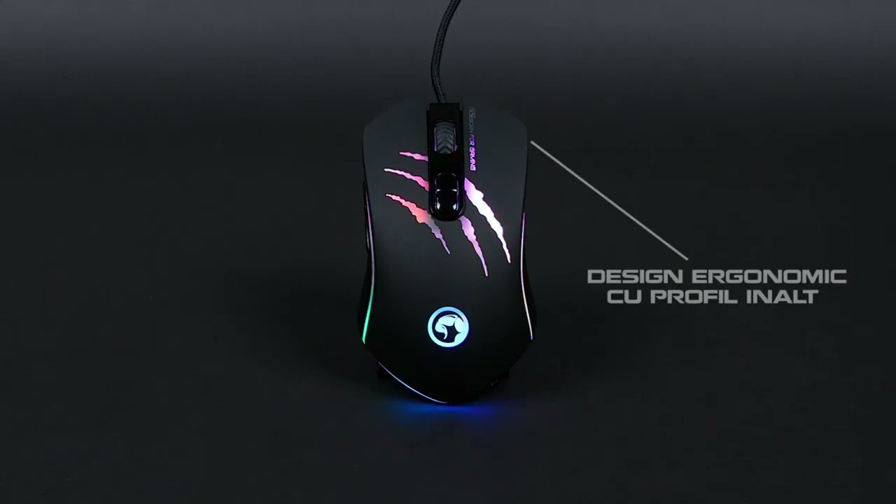 Souris Gamer MARVO M425G Avec 7 Boutons Programmables Rétro-Éclairés