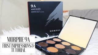 12 Morphe 9A First Impressions & Tutorial Jena Marisa