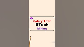 Salary After BTech Mining , Btech Mining ke baad kitni salary milti hai