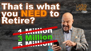 You need 3 Million to Retire Successfully? Can you retire now in 2025?