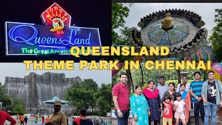 Queensland Amusement park in Chennai| Theme park vlog | all rides || Chennai viral FooDance vlog