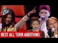 The Voice Kids | Best ALL TURN Blind Auditions worldwide