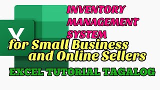 How to create Inventory Management System Excel Video Tutorial- Tagalog screenshot 1