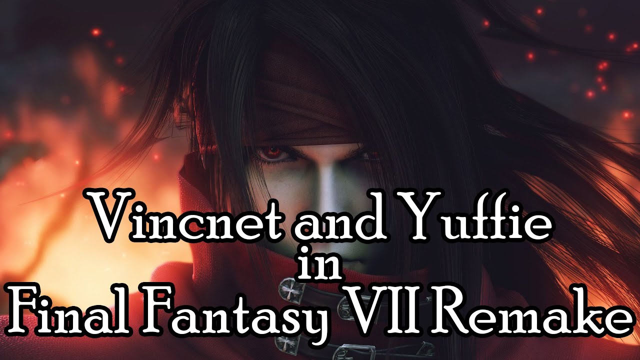 final fantasy 7 hd remake vincent valentine