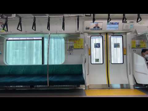 相鉄線内を走るE233系7000番台【西谷駅から羽沢横浜国大駅】