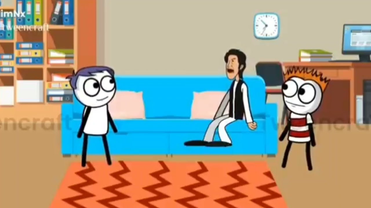 চৰকাৰী চাকৰি | funny cartoon video | deshi comedy video |Gournagar Meme 