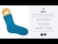 Lesson 1 | My First Knitted Socks Tutorial with Marly Bird