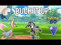 INTENSE Battles with a BULKY Team! | Pokemon Go Battle League Great PvP