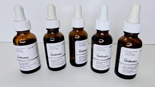 The Ordinary (Argan oil /100% Squalane /Rtinol 0.5% / Ascorbyl Gucoside 12% / Morula oil 100%)❤️❤️♥️
