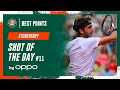 Shot of the day #11 - Tomas Martin Etcheverry | Roland-Garros 2023