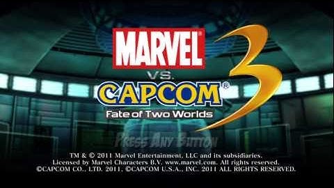 Marvel VS Capcom 3 - Arcade Play Through.